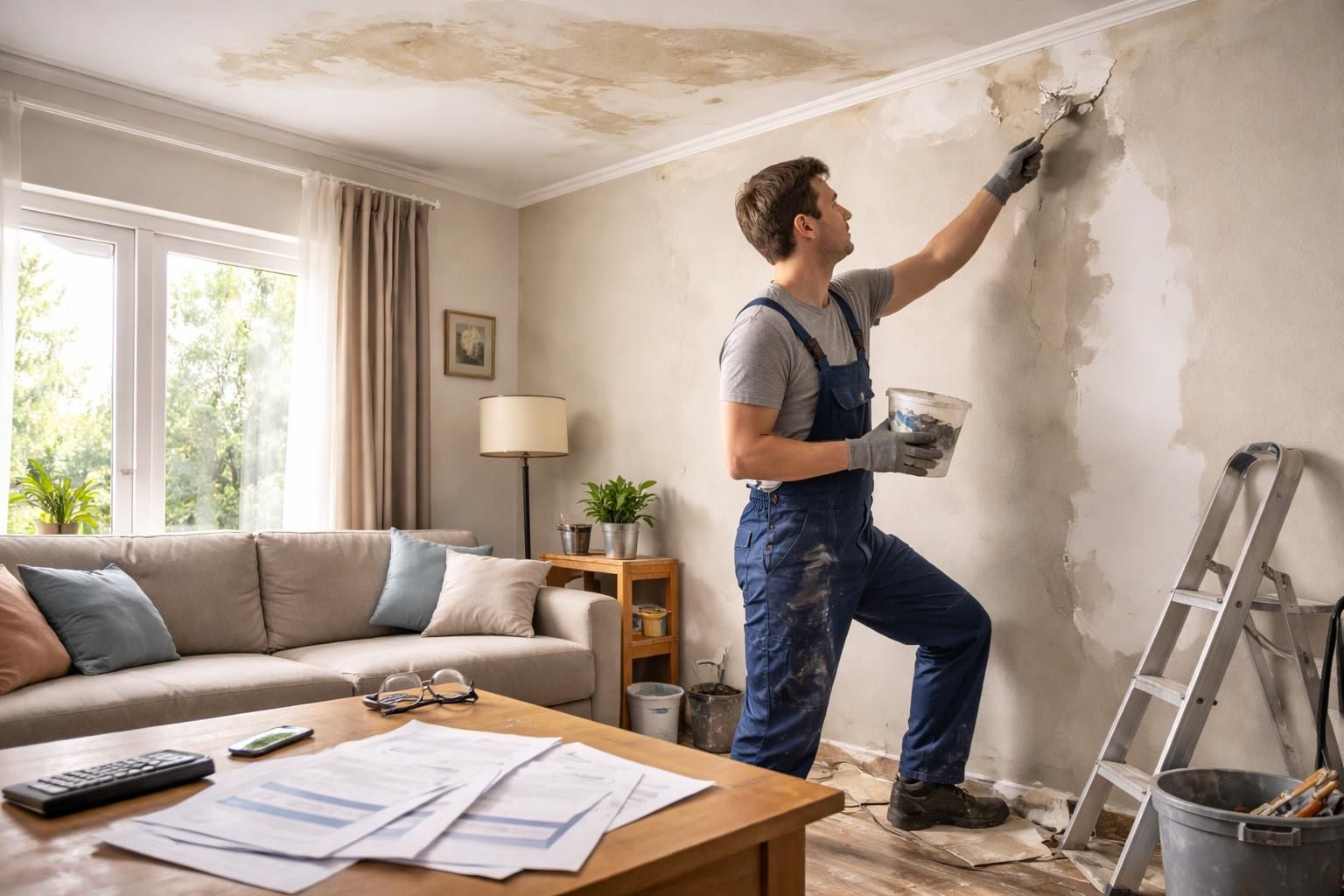 découvrez les étapes essentielles pour obtenir une indemnisation après un dégât des eaux et les conseils pour réaliser vous-même les travaux en toute sécurité.