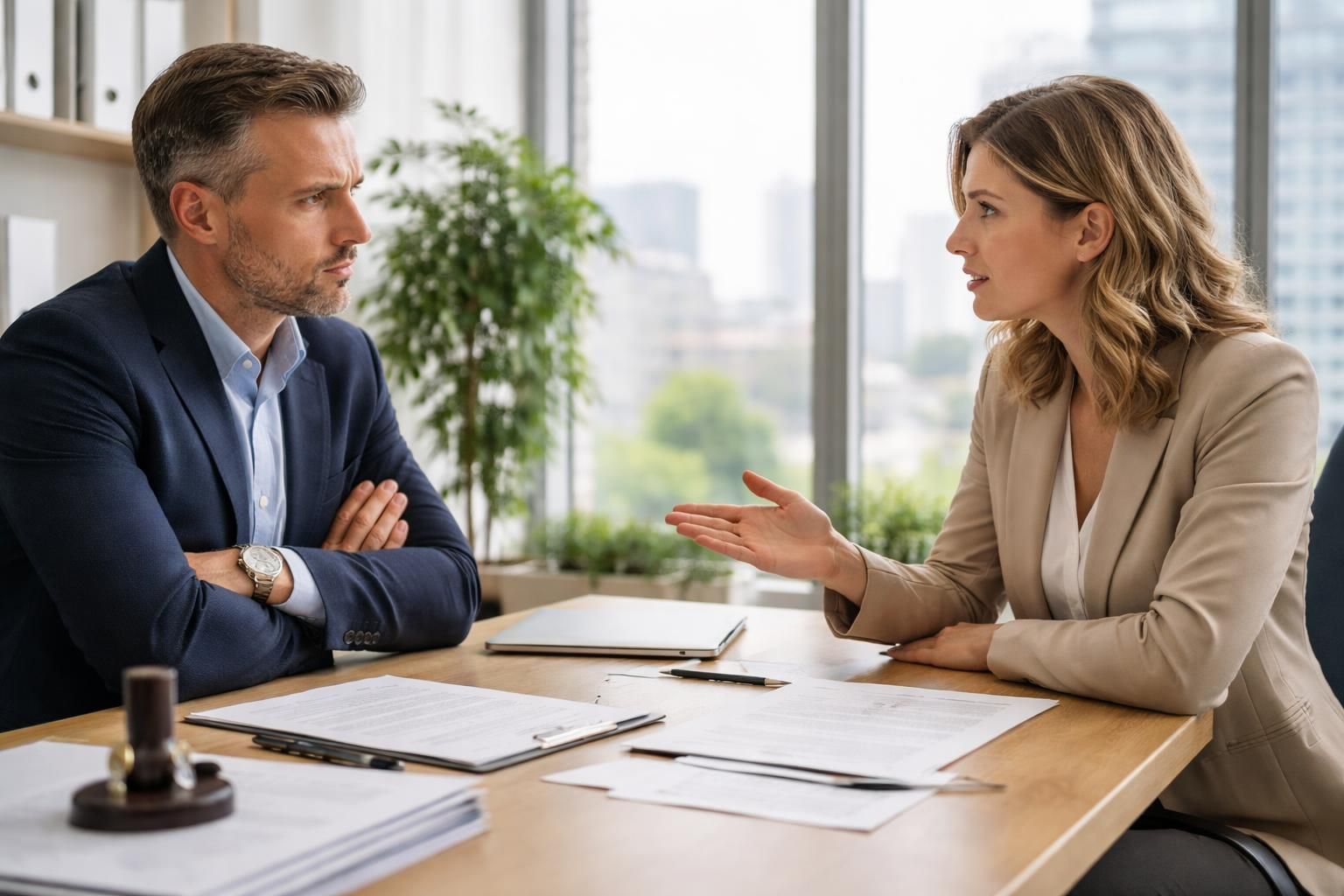 découvrez comment négocier efficacement avec votre ex-partenaire qui retient l'argent de la vente chez le notaire et résoudre ce blocage rapidement.