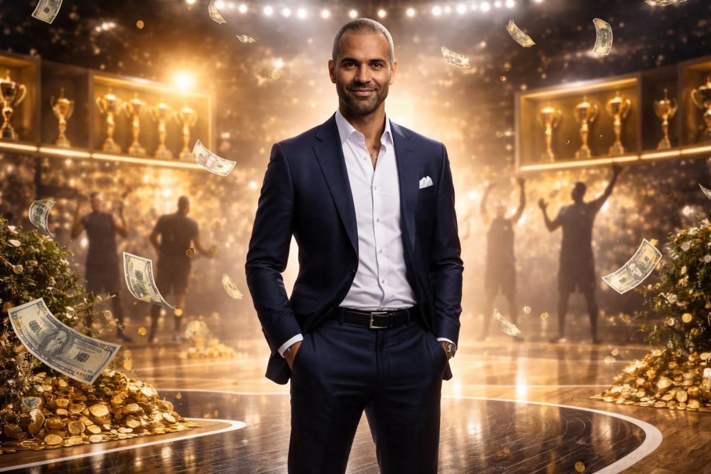 L&rsquo;estimation de la fortune de Tony Parker et son impact dans le monde du sport